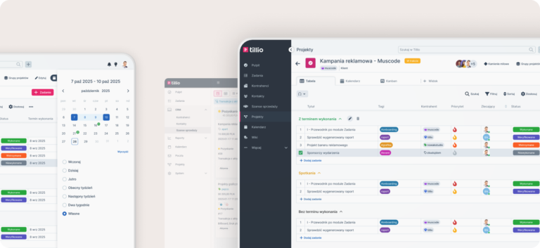 Redesign systemu CRM, SaaS